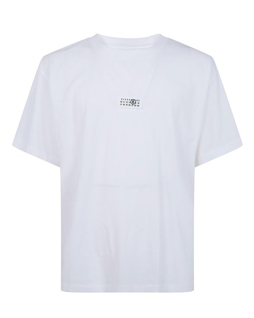 MM6 by Maison Margiela White T-Shirt for men
