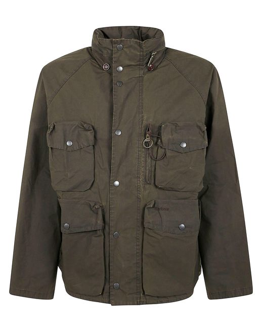 Barbour Green Westmorland Showerproof Jacket Clothing for men