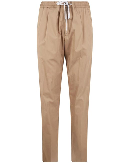 PT01 Natural Soft Popeline Regular Trousers for men