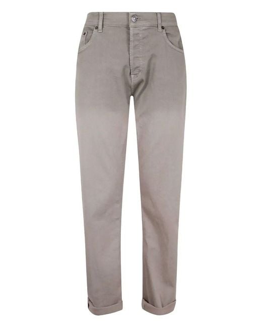 Dondup Gray Bray 5Pockets Denim for men