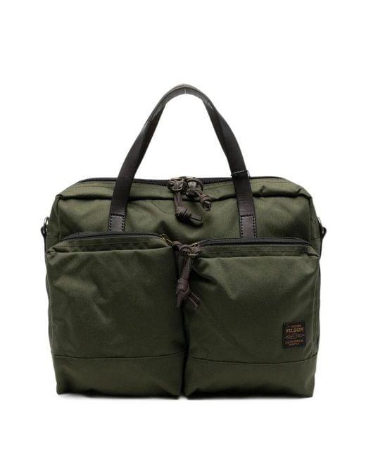 Filson Black Laptop Bag Polyamide "Dryden" for men