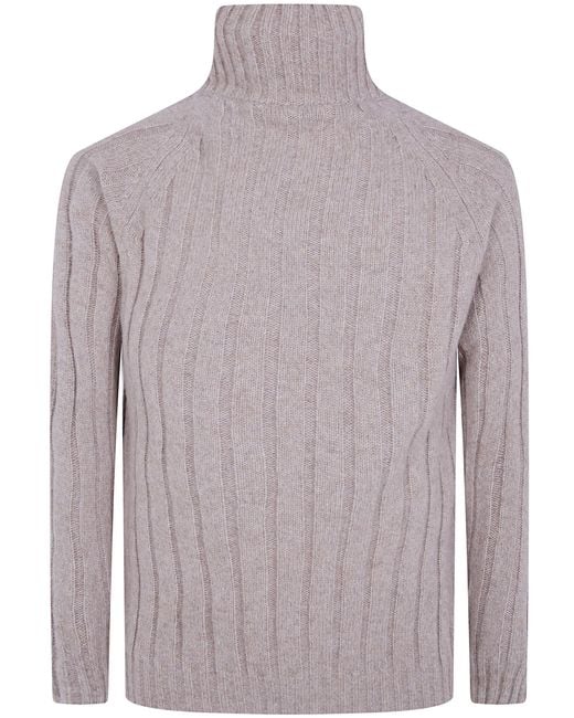 Nuur Natural Sweater Long Sleeves "Turtle Neck" for men
