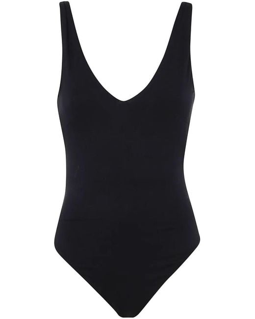 Entire studios Black V Neck Bodysuit