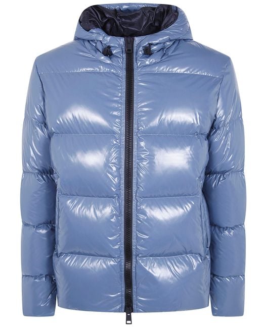 Herno Blue Jacket Medium Sport "Pi001342U.12220Z 9097" for men