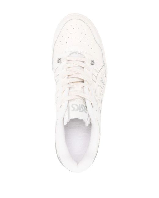 Asics White Ex89 Leather Sneakers