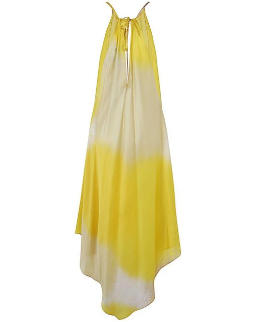 Gianluca Capannolo Yellow Isabelle Dress