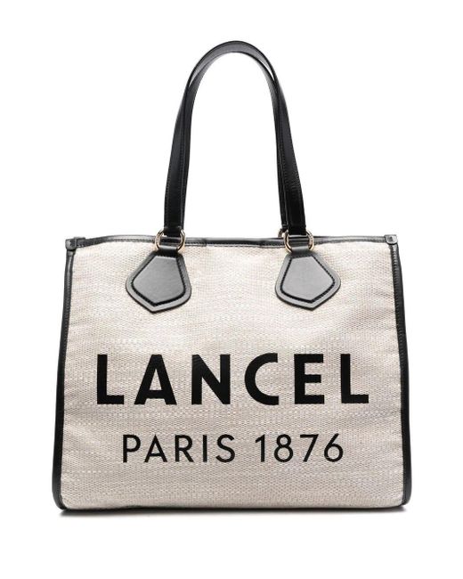 Lancel White Summer Tote - L414201l Beach Bag