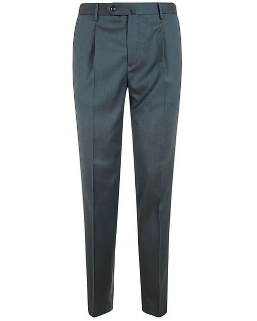 Incotex Blue Model R54 Tapered Fit Trousers for men