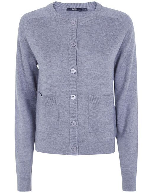 Seventy Blue Sweater Round Neck "Mt4151"