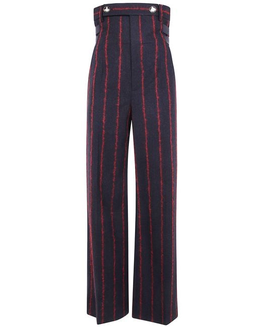 Vivienne Westwood Blue Trousers Waisted "Lauren"