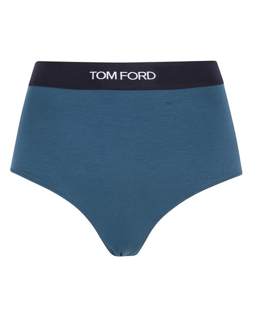 Tom Ford Blue Underwear Modal Briefs Bottom