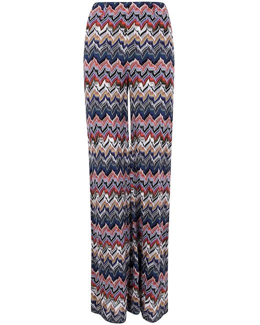 Missoni Multicolor Multicolour Elasticated Waist Trousers