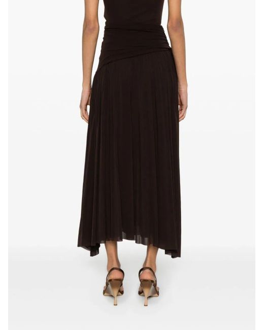 Philosophy Brown Tulle Long Skirt