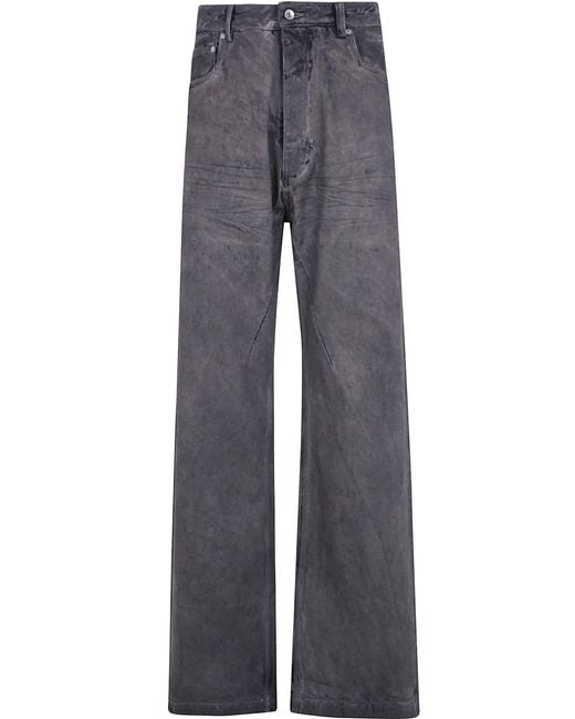 Rick Owens Gray Jeans Regular Leg "Geth Jeans" for men