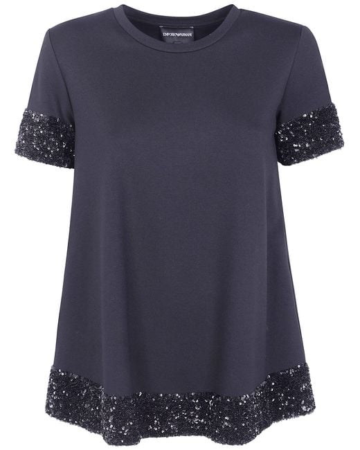 Emporio Armani Blue Sweater Jumper