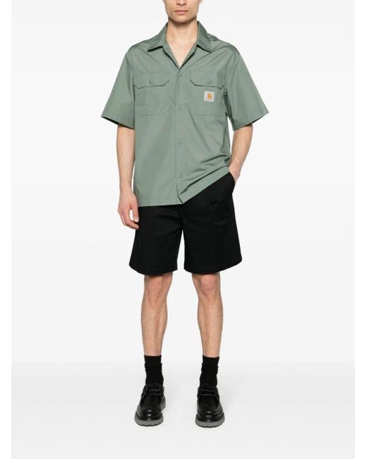 Carhartt Green Short Sleeves Craft Shirt for men