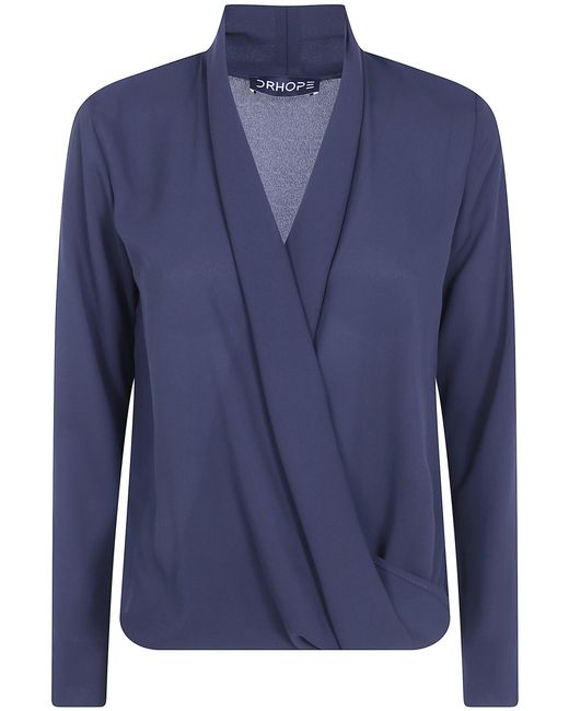 DR. HOPE Blue Shirt Classic Twist "Classic Twist Shirt"