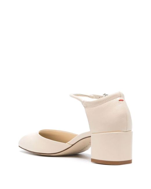 Aeyde Natural Magda Nappa Leather Shoes