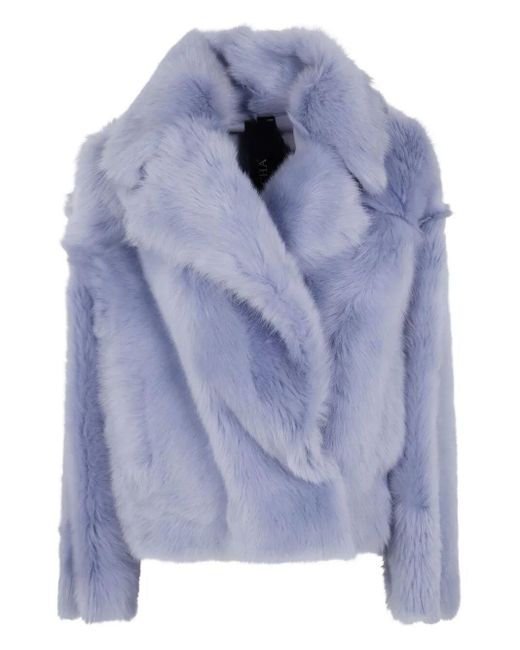 Blancha Blue Toscana Shearling Jacket