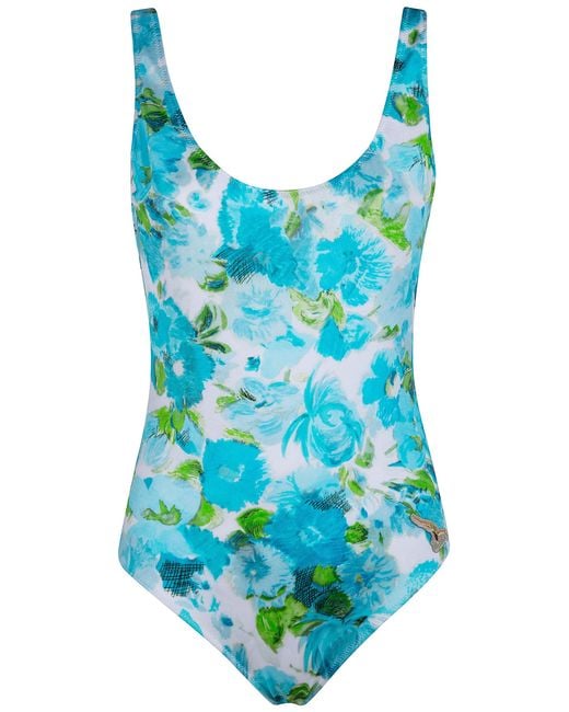 Chloé Blue One-Piece Swimsuit