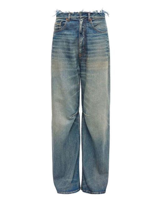 Mm6 Maison Margiela Blue Denim Pants main image 0