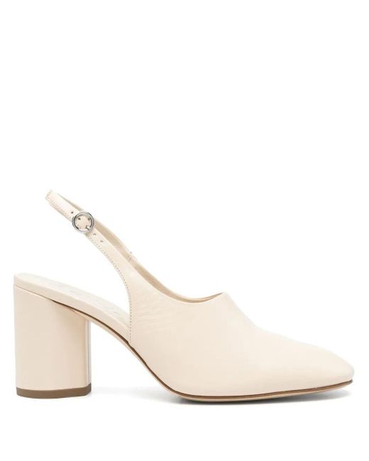 Aeyde Natural Jamila Nappa Leather Creamy