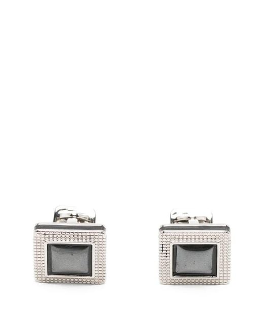 Tateossian Metallic Duo Cab Cufflinks for men