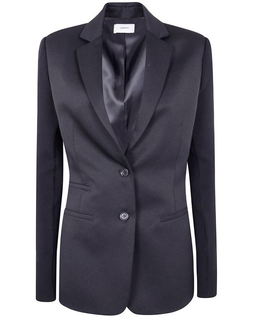 Coperni Black Hybrid Rib Jacket