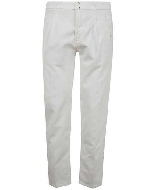 Incotex Gray Pantalone Special Ppt Stretch Solid for men