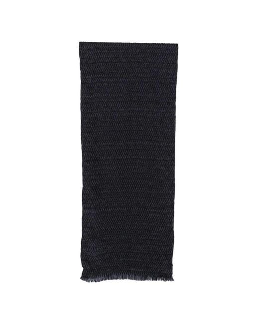 Giorgio Armani Black Scarf Classic "Night" for men