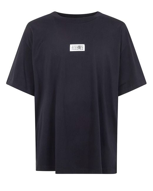MM6 by Maison Margiela Black T-Shirt for men