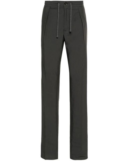 Incotex Gray Model A44 Regular Fit Trousers for men