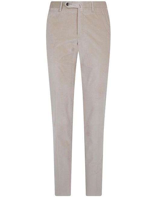 PT01 Gray Pants Cotton Stretch "Covs01Z00Cl1.Pg81 0030 Warm" for men