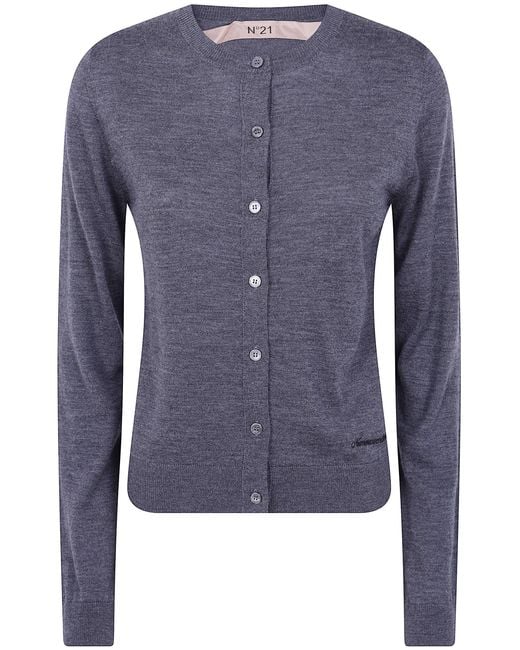 N°21 Blue Sweater Wool "A031.9000 8962"
