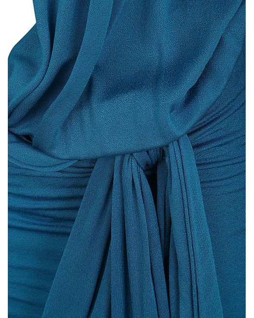 Blumarine Blue 2A416A Mini Dress