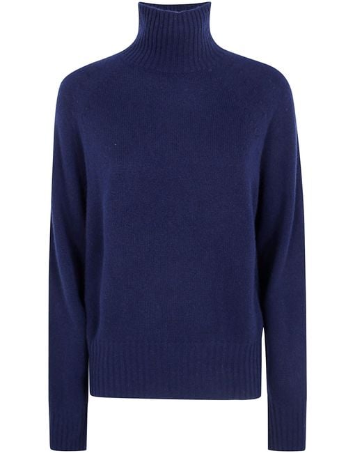 Seventy Blue Sweater Cashmere Turtle Neck