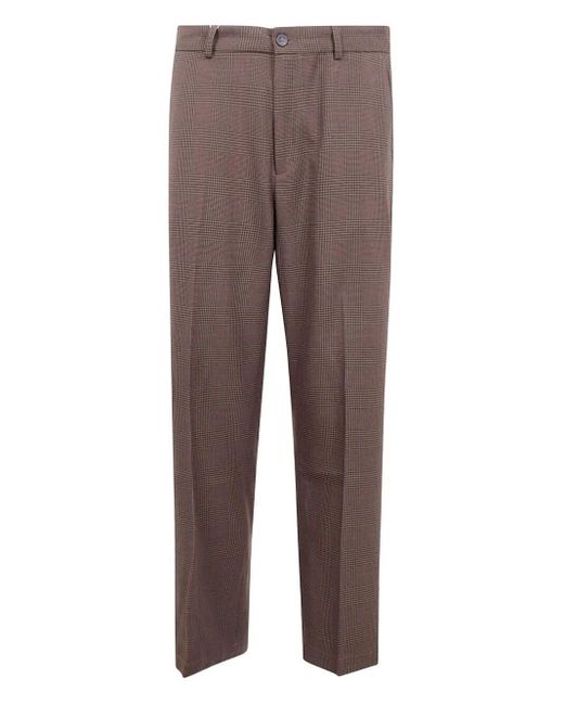 Les Deux Brown "Randall Houndstooth" Suit Pants for men