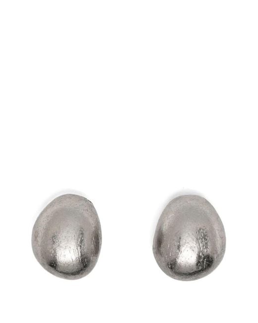 Monies White 'Corda' Earrings