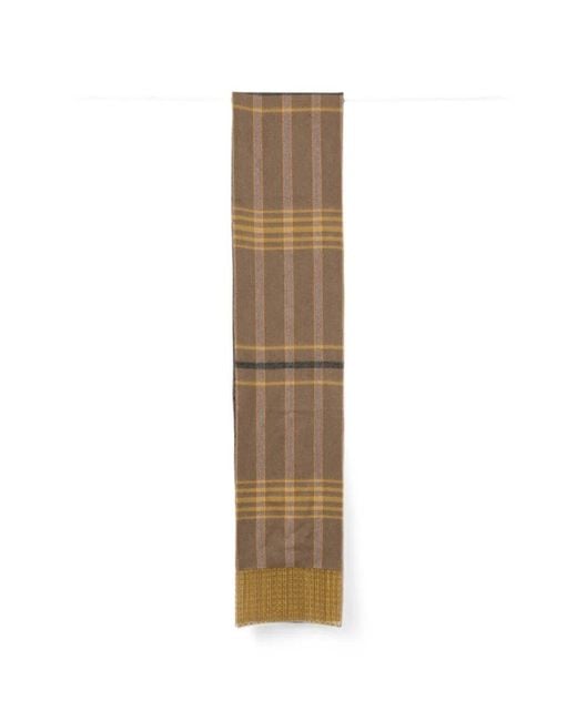 Etro Natural Scarf Stripes