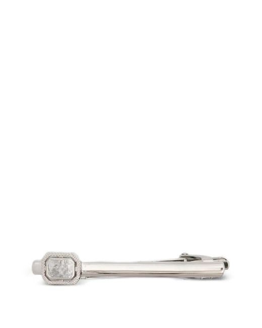 Tateossian White "Length 53Mm" Tie Clip for men