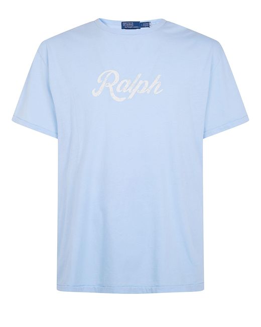 Polo Ralph Lauren Blue Short Sleeves Classic Print T-Shirt for men