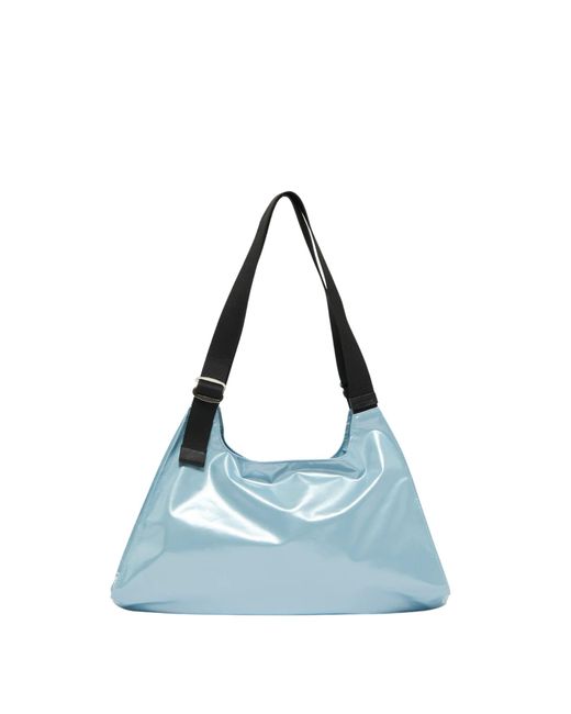 Jack Gomme Blue "Lebacg" Baguette Bag