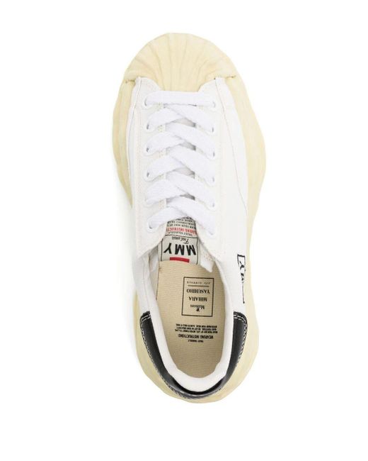 Maison Mihara Yasuhiro White Blakey Low Sneakers Shoes for men