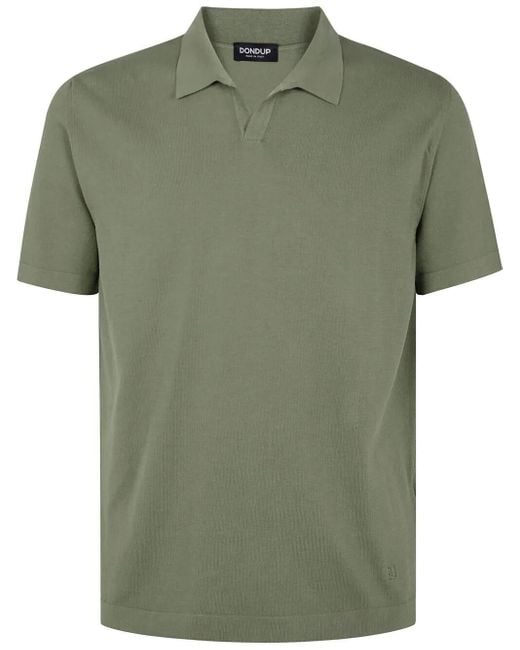 Dondup Green Polo Shirt for men