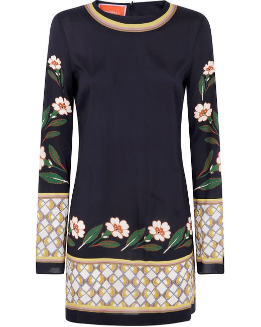 LaDoubleJ Blue Mini Supremes Swing Dress (Placée)