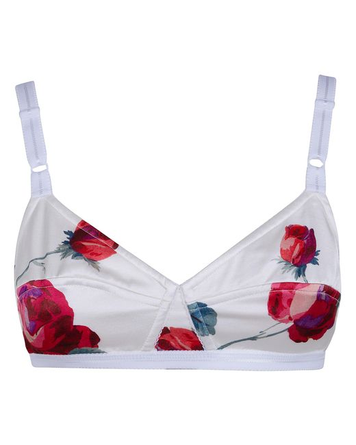 N°21 Red Bra With Roses