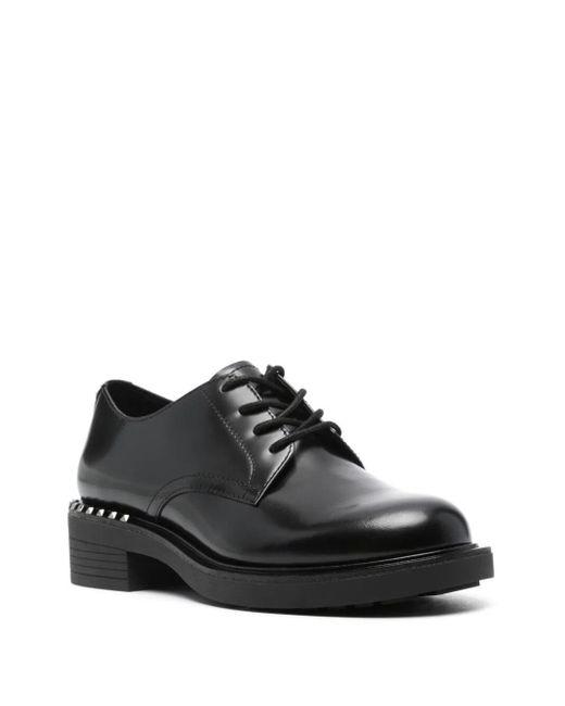 Ash Black Freak Leather Brogues