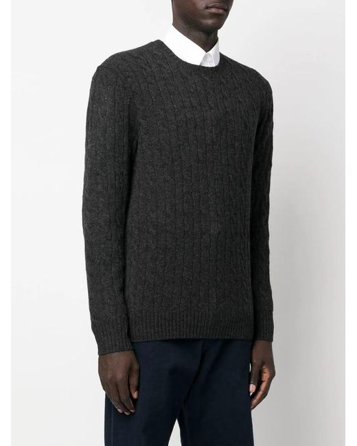 Polo Ralph Lauren Black Long Sleeve Pullover for men