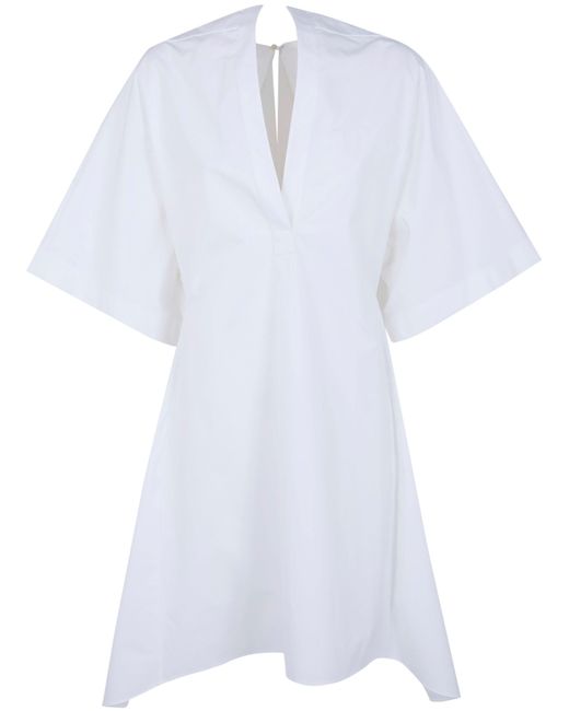 Jacquemus White "La Tunique Moisson" Midi Dress