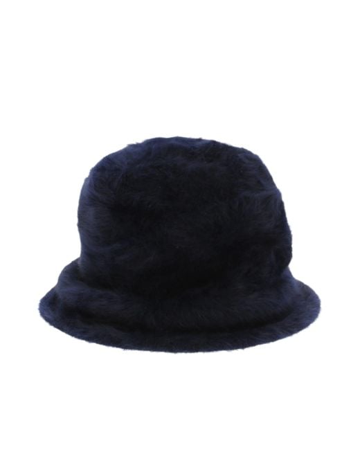 About Blue Angora Hat
